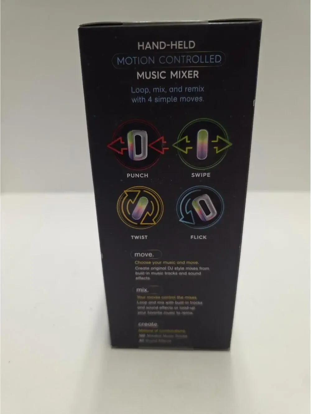 Rukus fx Hand Held Motion Controlled Music Mixer Bonus Silicone Skin RUKUSfx NEW